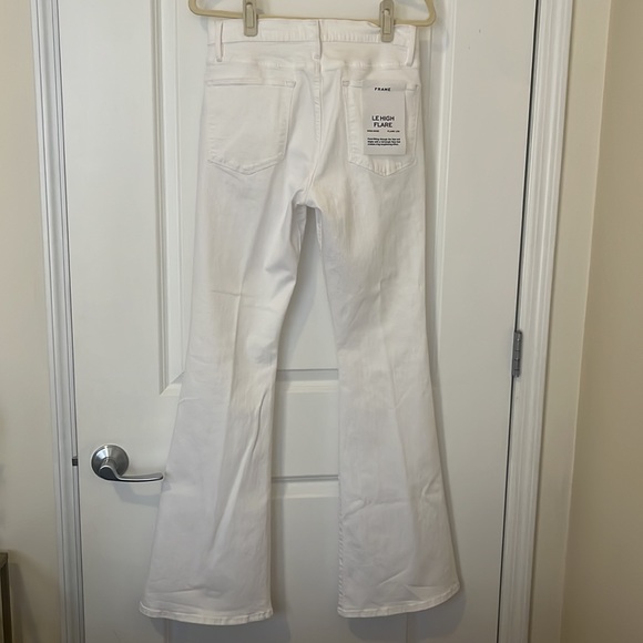 White Flare Jeans - Frame - Picture 2 of 6